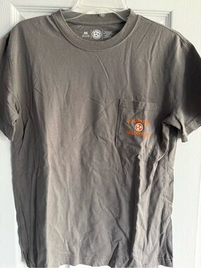 Volunteer Traditions Pocket Tee - Gray with Orange Logo